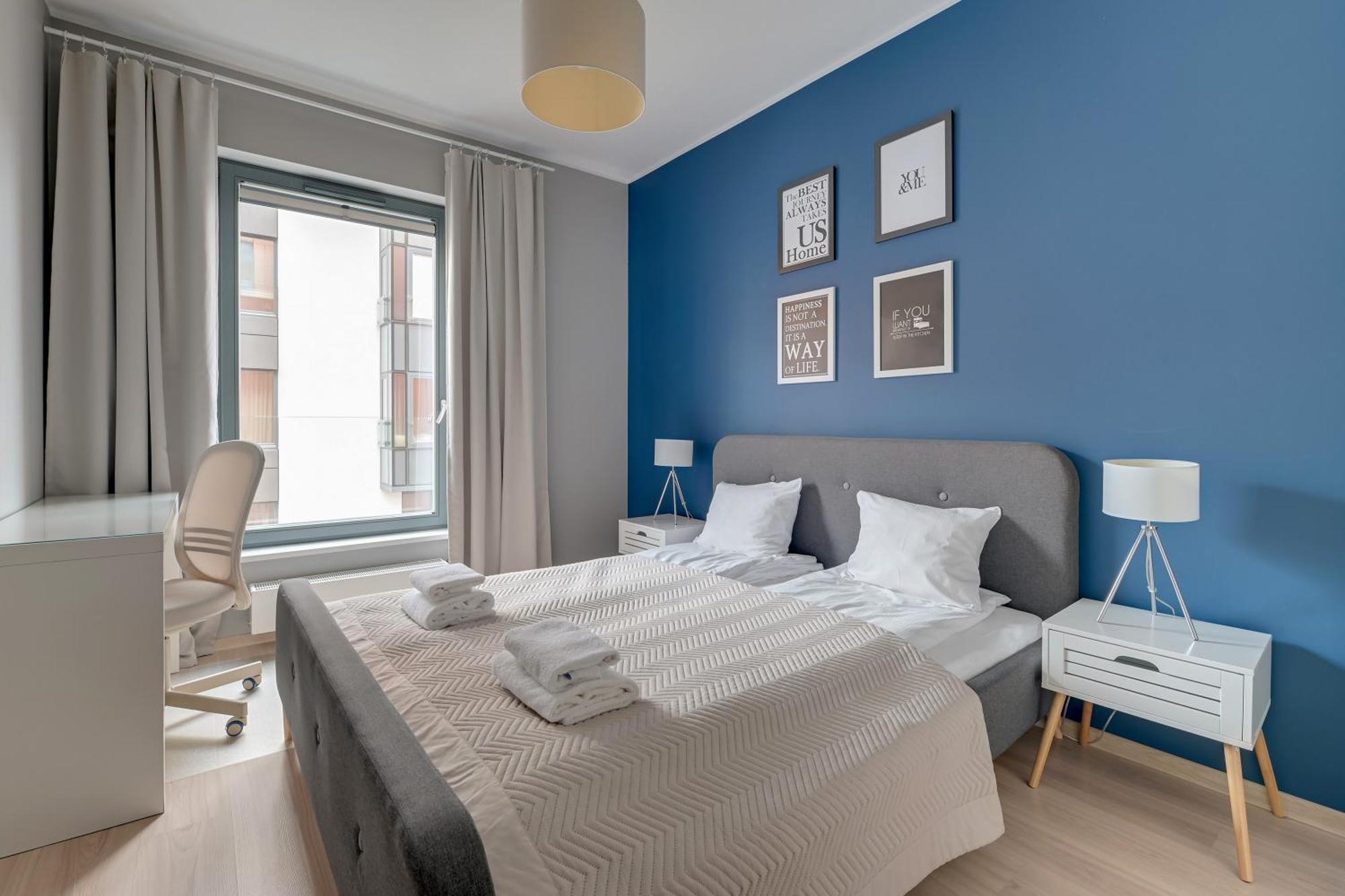 Blue Mandarin Riverside Gdansk Habitación foto
