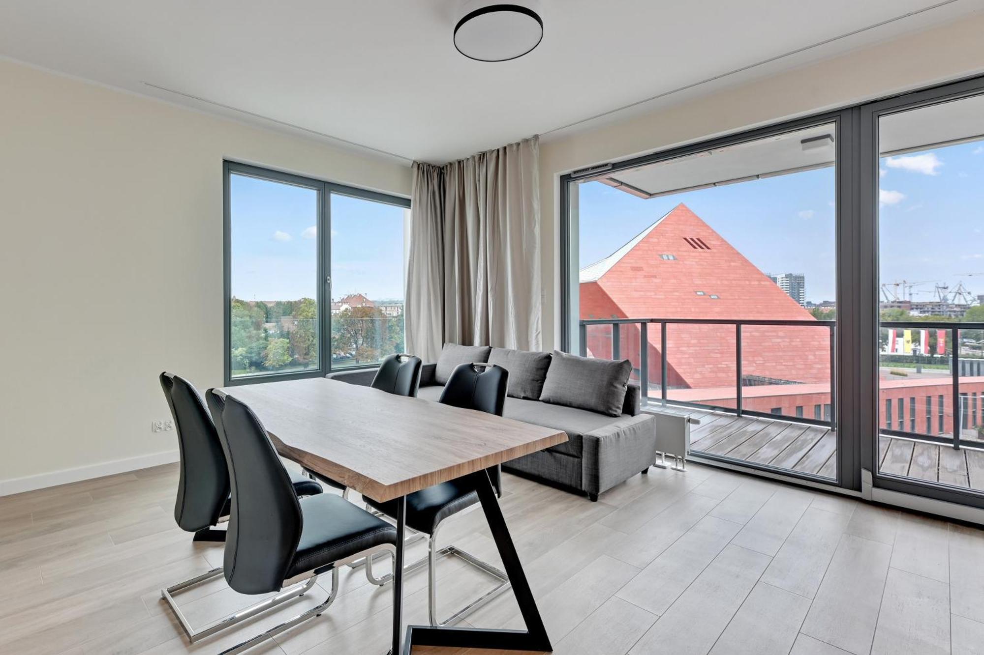 Blue Mandarin Riverside Gdansk Habitación foto