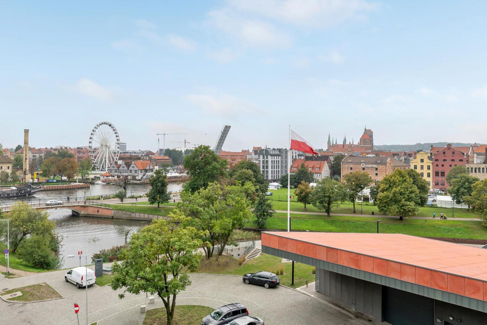 Blue Mandarin Riverside Gdansk Habitación foto