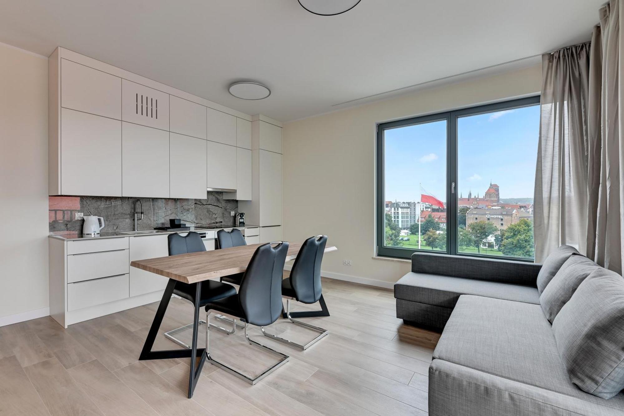 Blue Mandarin Riverside Gdansk Habitación foto