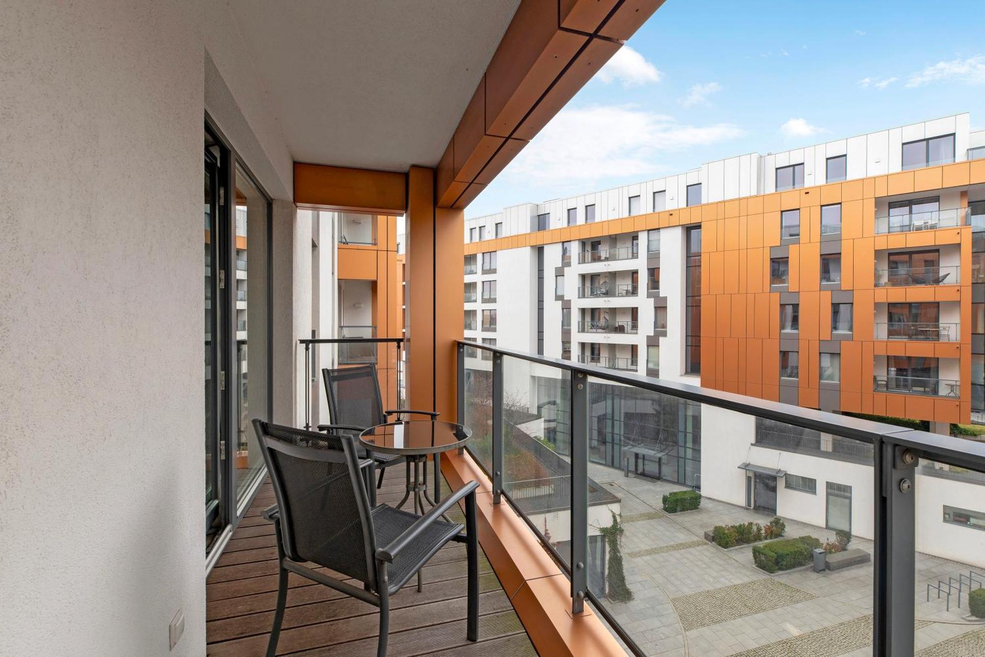 Blue Mandarin Riverside Gdansk Habitación foto
