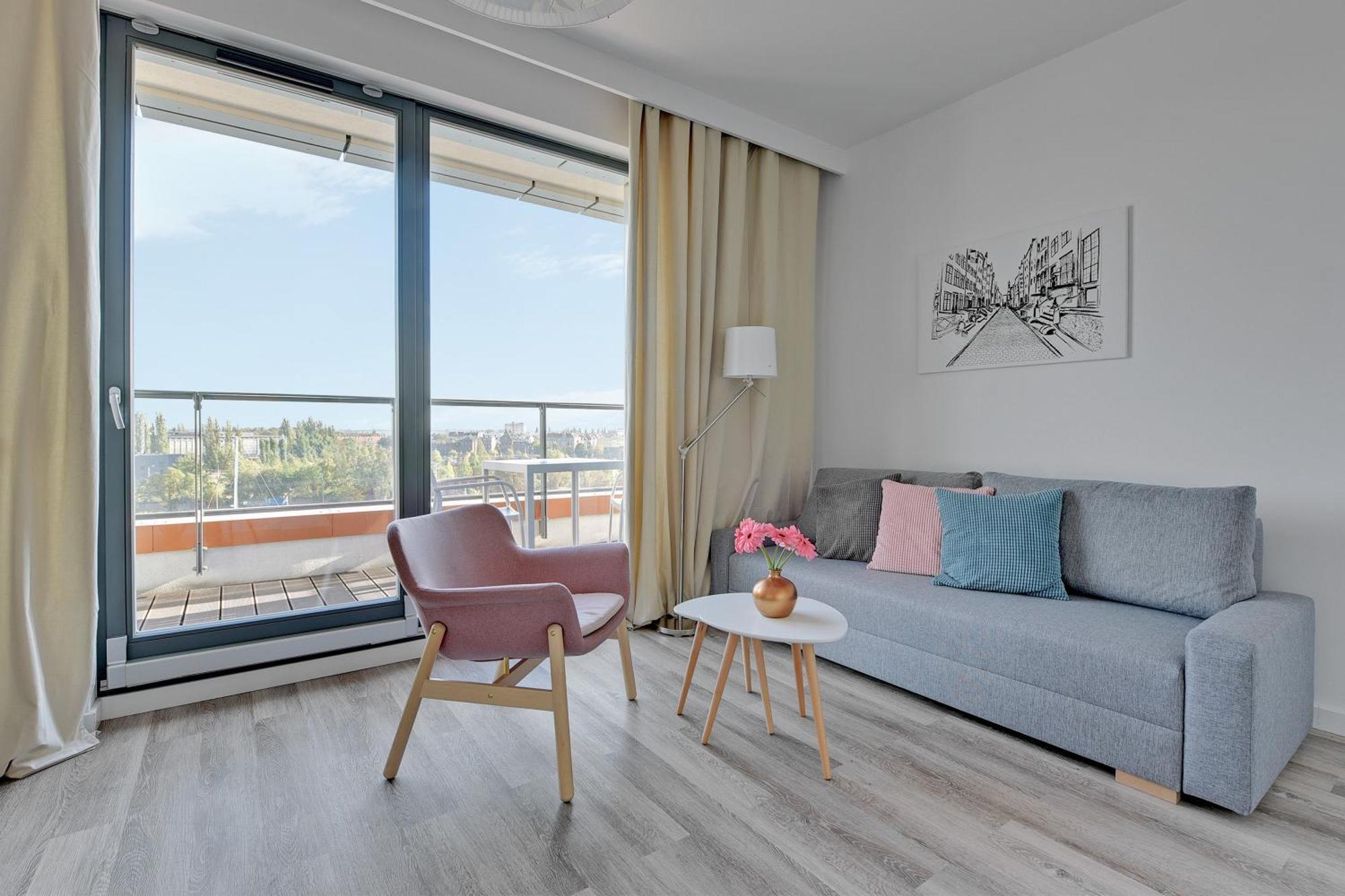 Blue Mandarin Riverside Gdansk Habitación foto