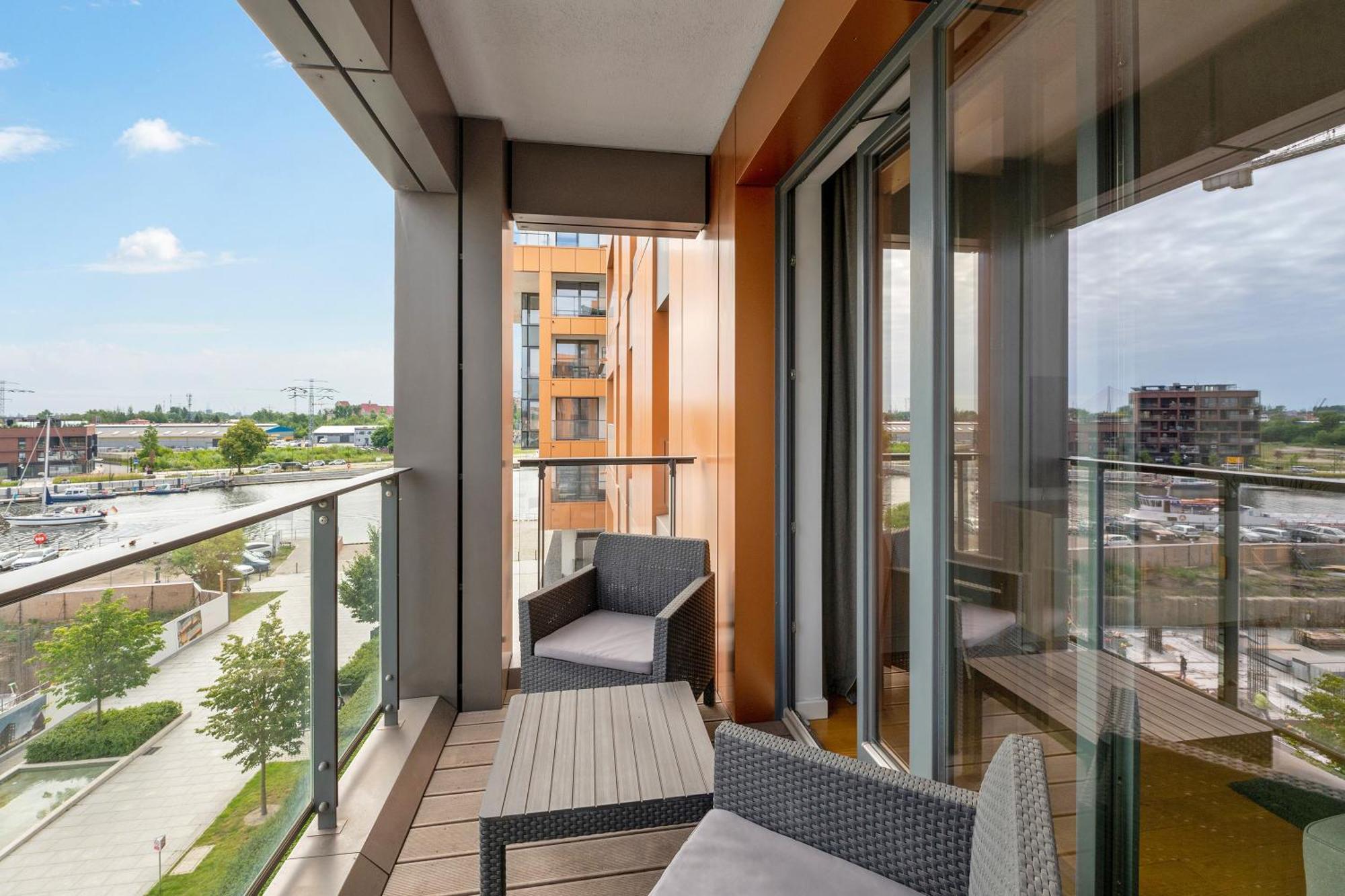 Blue Mandarin Riverside Gdansk Habitación foto